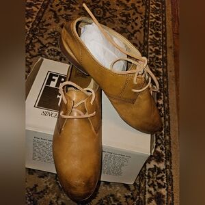 Frye Jillian Oxford Brown Leather Size 11